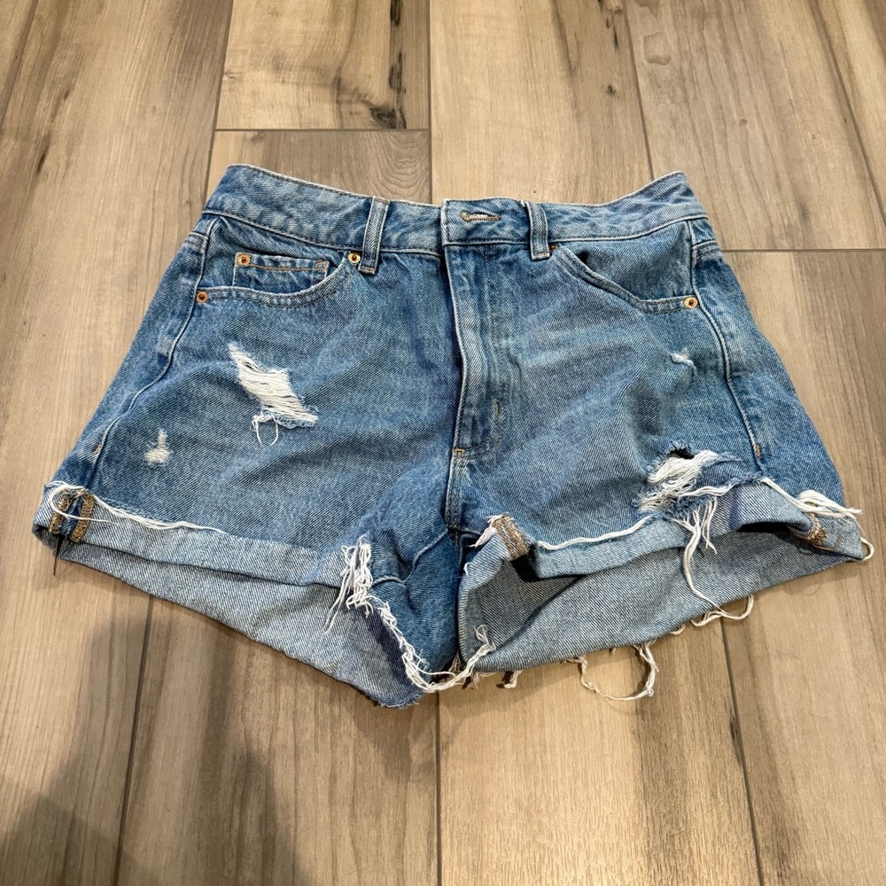 Garage Blue Denim Shorts